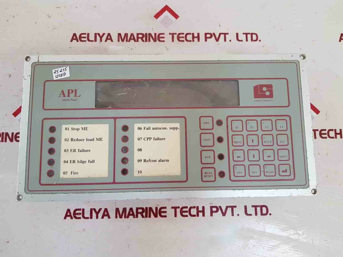 Lanng & stelman 1284-002 alarm panel pcb. a4