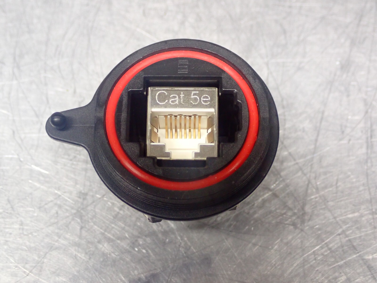 Cat 5e SCRE-01 Ethernet Connectors New Old Stock (Lot of 9)