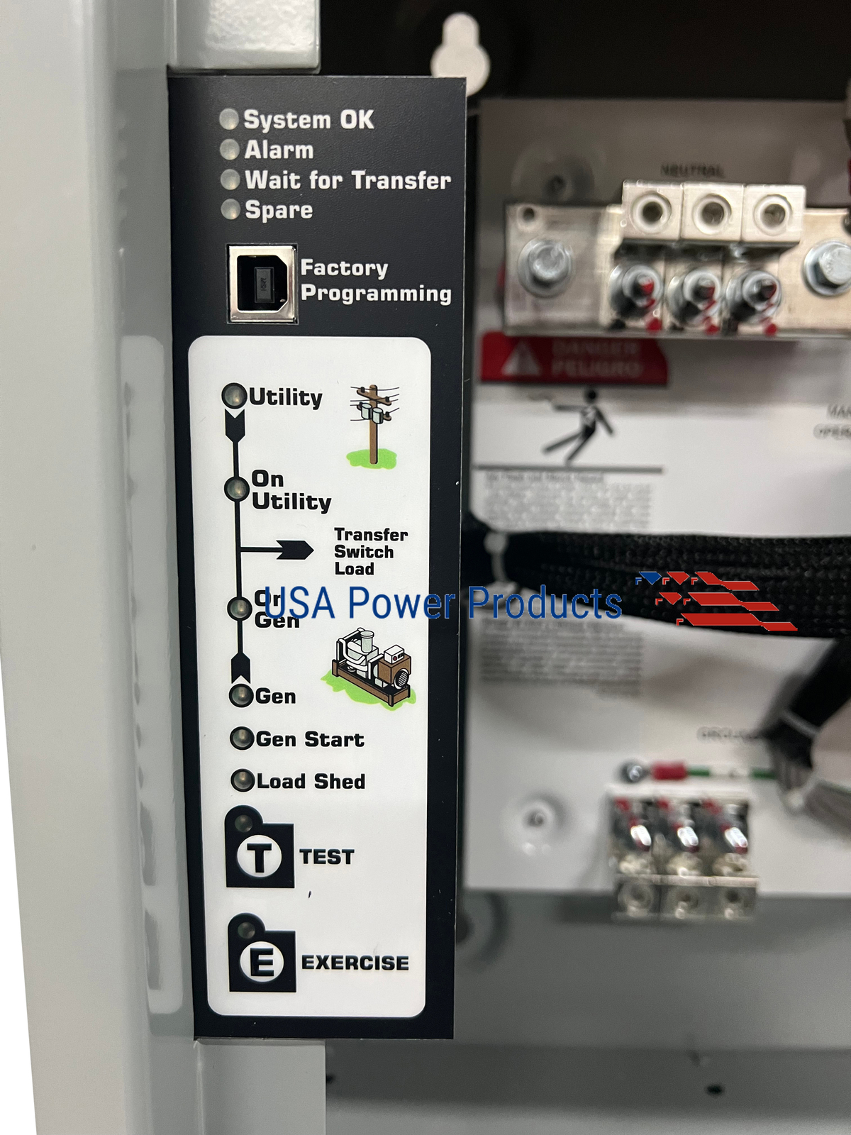 Thomson 100 Amp 2 poles NEMA 3R Outdoor – Automatic Transfer Switch 208-240v