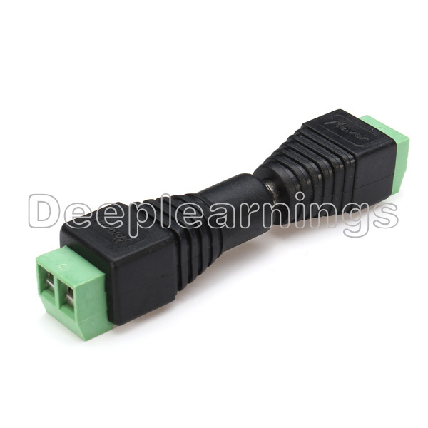 20 Pair Male Female 2.1×5.5mm DC Power Plug Jack Adapter Connector for CCTV