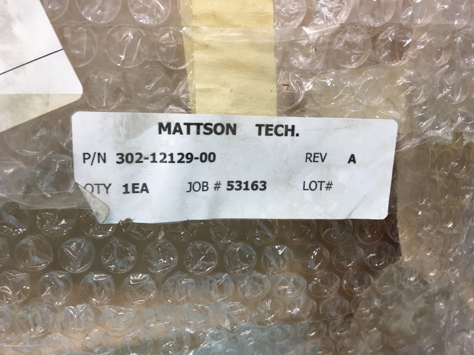 MATTSON TECHNOLOGY 302-12129-00 BRACE, MONITOR, 154050