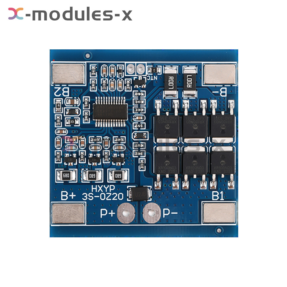 3S 12V 15/20/25/30A 18650 Li-ion Battery Protection Board 11.1V 12.6V Balanced