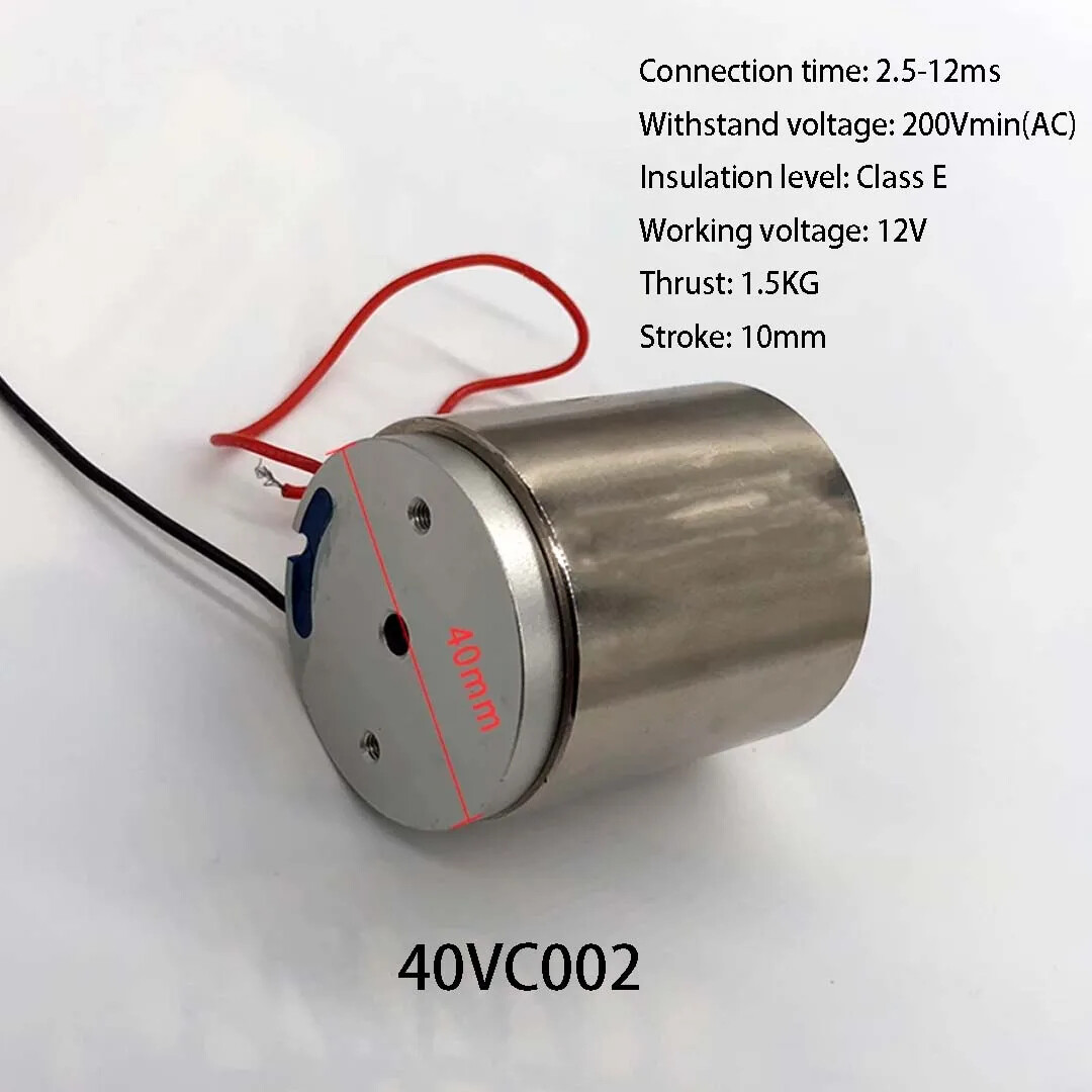 Voice Coil Motor Maximum High Precision Thrust Spring Loaded Voice Coil Driver