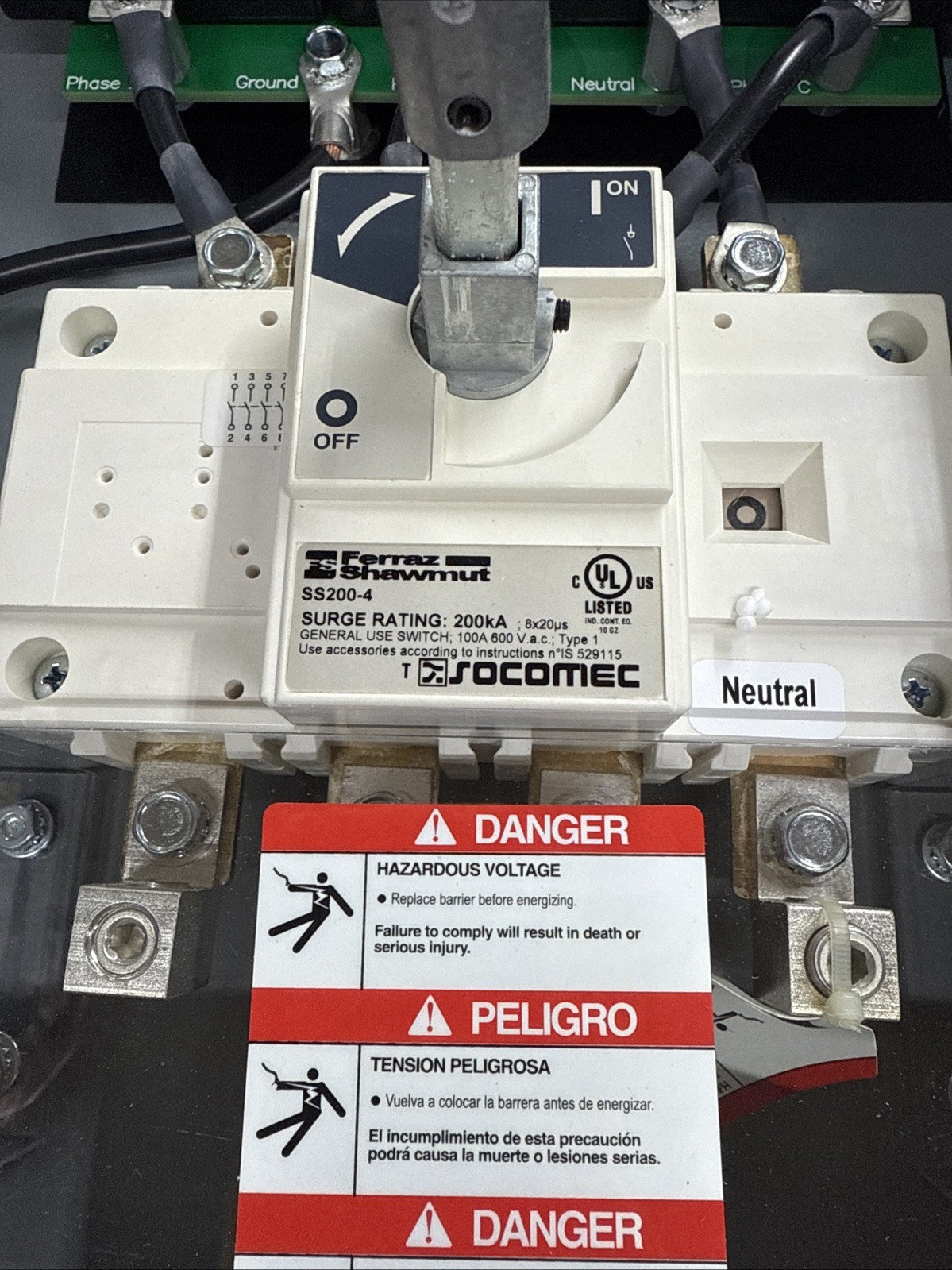 New SQUARE D TVS3EMA16AI Series 002 Enclosure Surge Protector 3-MA1IMA16 240/120