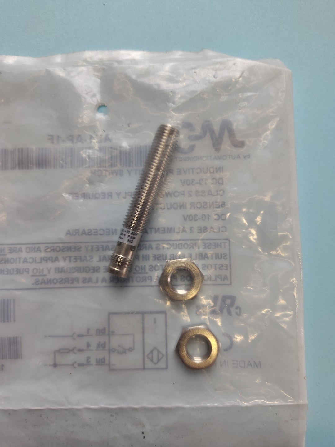 AUTOMATION DIRECT AE1-AP-1F INDUCTIVE PROXIMITY SWITCH AUTOMATIONDIRECT 🆕 ITALY