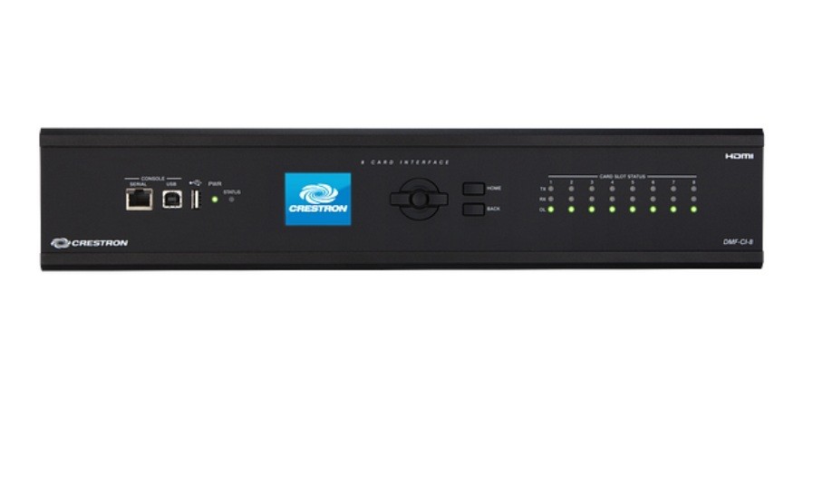 Crestron DMF-CI-8 DigitalMedia™ Card Chassis for DM-NVX-C & DMCF, 8 Slots NEW