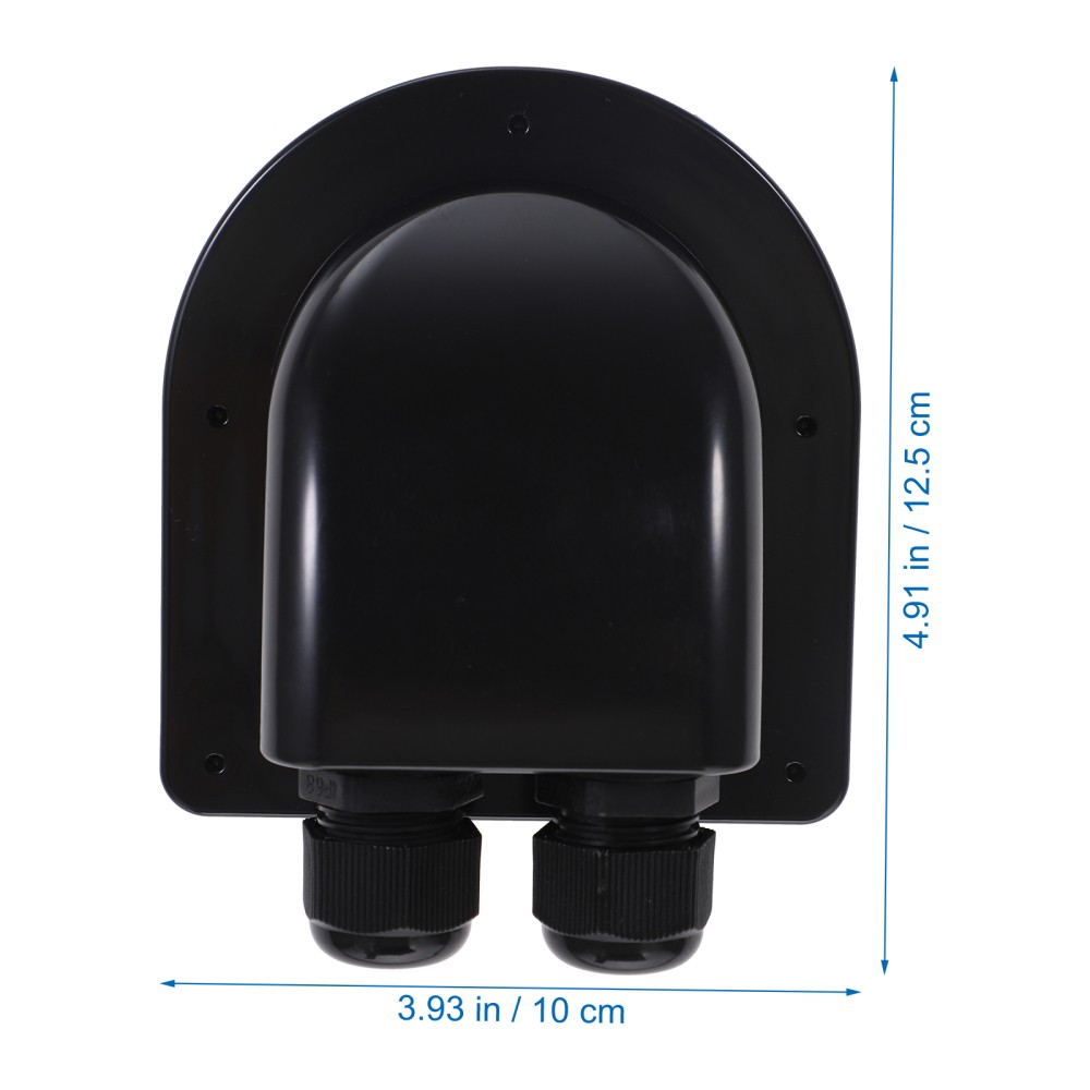 2pcs Cable Gland Waterproof Cable Pass Through 2-hole Rv Gland