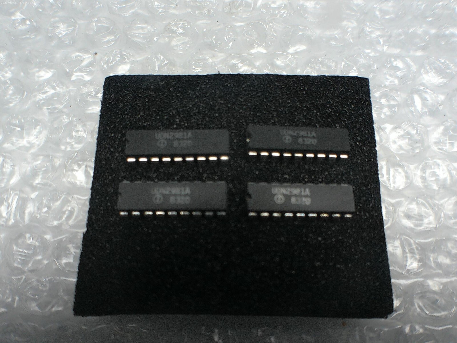 INDUSTRIAL SPARE UDN2981A INTEGRATED CIRCUIT LOT OF 4 NSNP