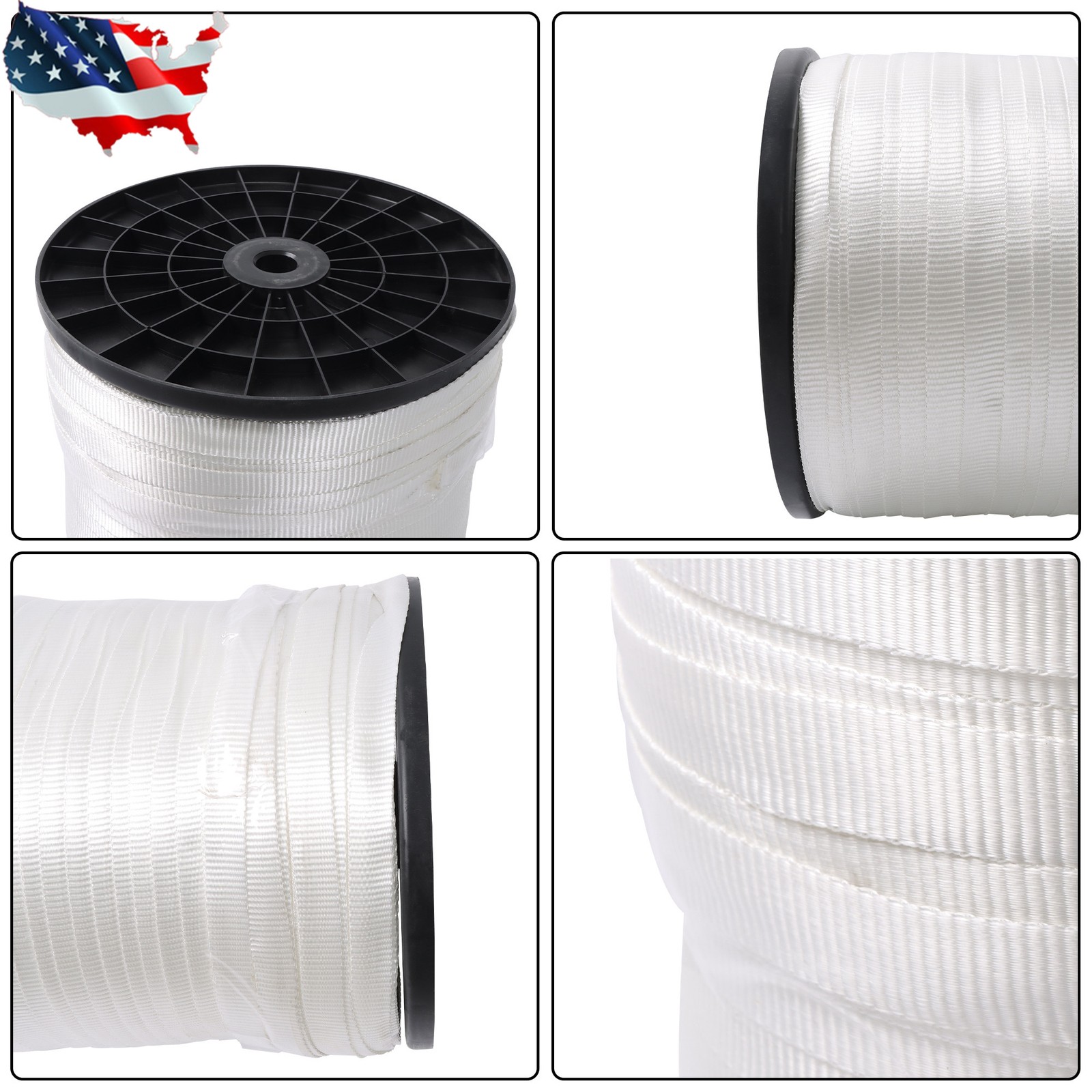 Pulling Tape Pull Tape 6000 lbf Tensile Capacity Polyester Webbing 1″ x 2103 FT