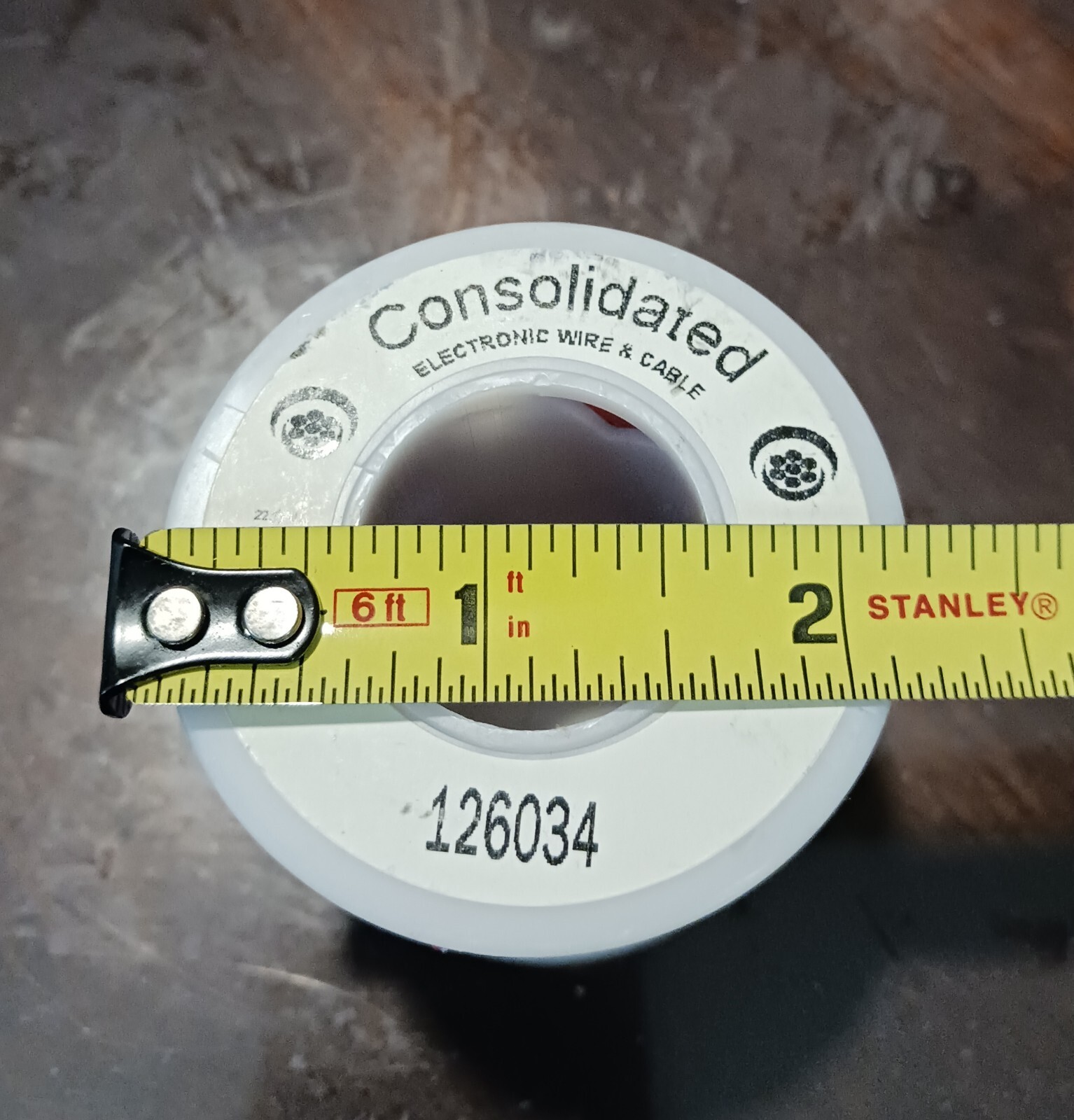 Consolidated Electronic Wire and Cable 100ft Red RoHs