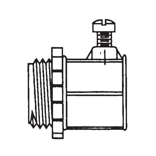 SEPCO 1112F, 4″, Die-Cast, Concrete Tight, Set Screw, EMT Connector , 1pc