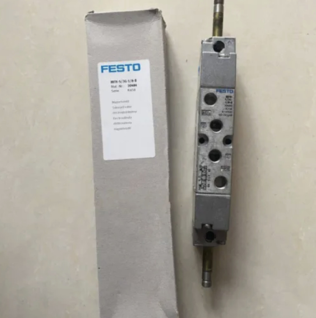 1x NEW FOR FESTO MFH-5/3G-1/8-B 30484 Air Solenoid Valve