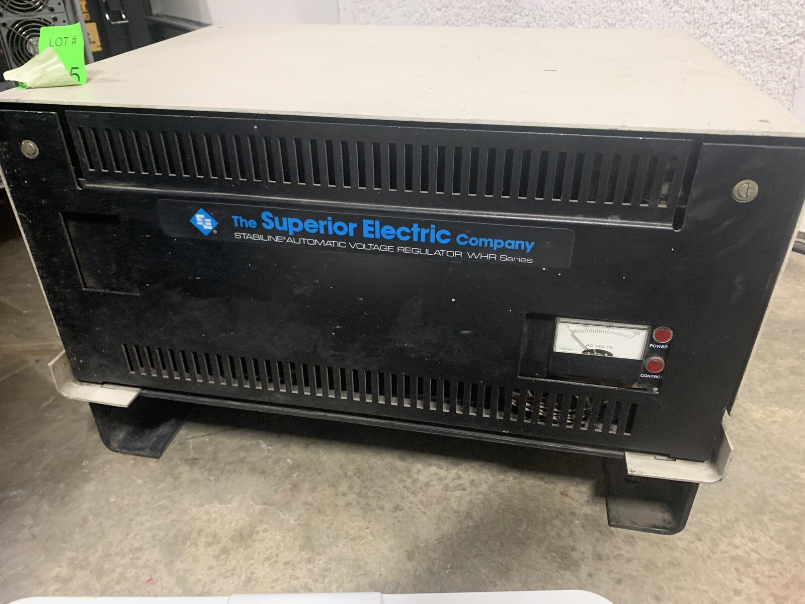 Superior Elec Stabiline WHR11NSE11 Automatic Voltage Regulator 120V 6kVA 50A