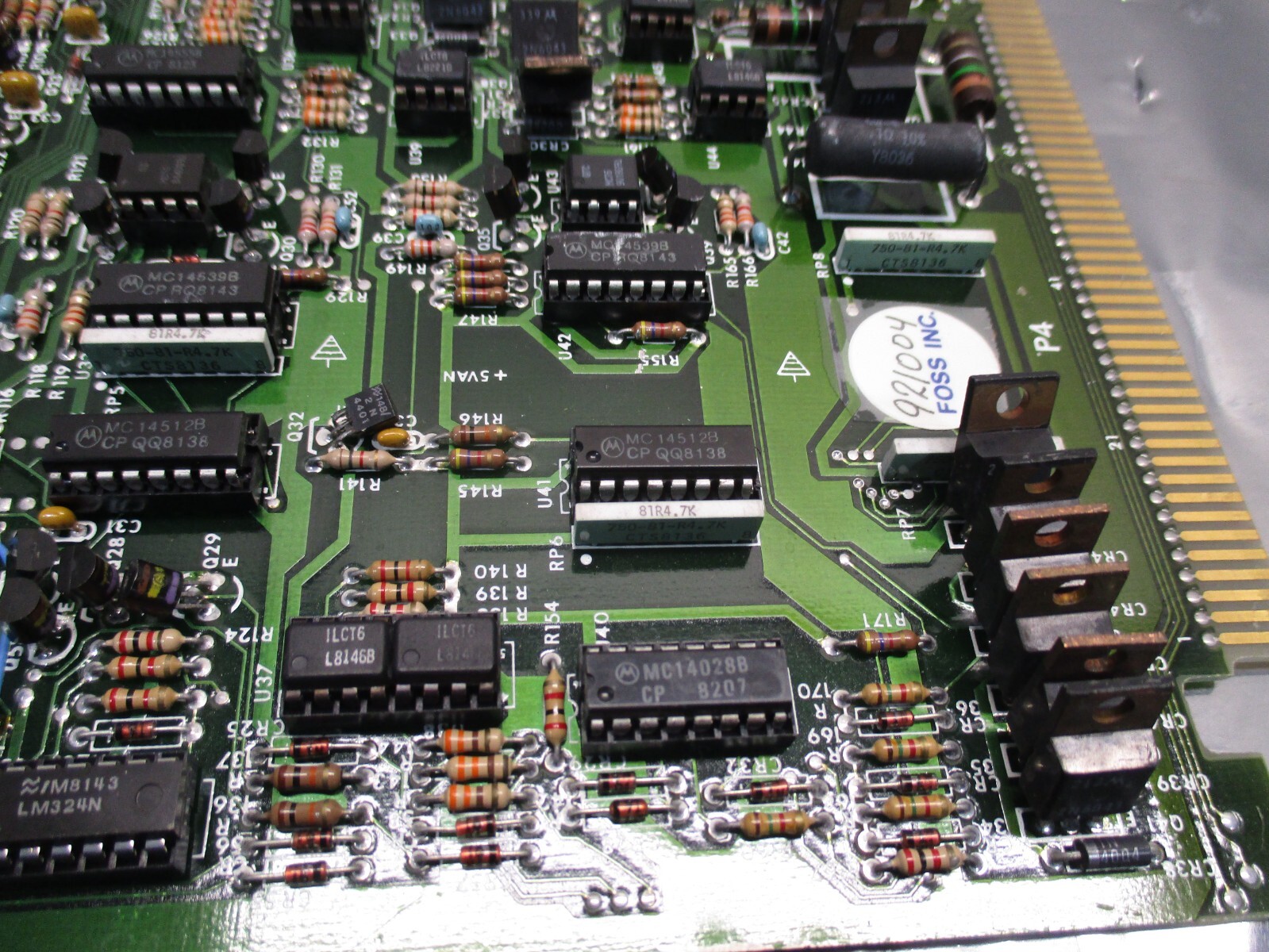 SILICON VALLEY GROUP SVG 80035B SVG80035B-03 PCB Silicon Wafer Scrubber, 114609