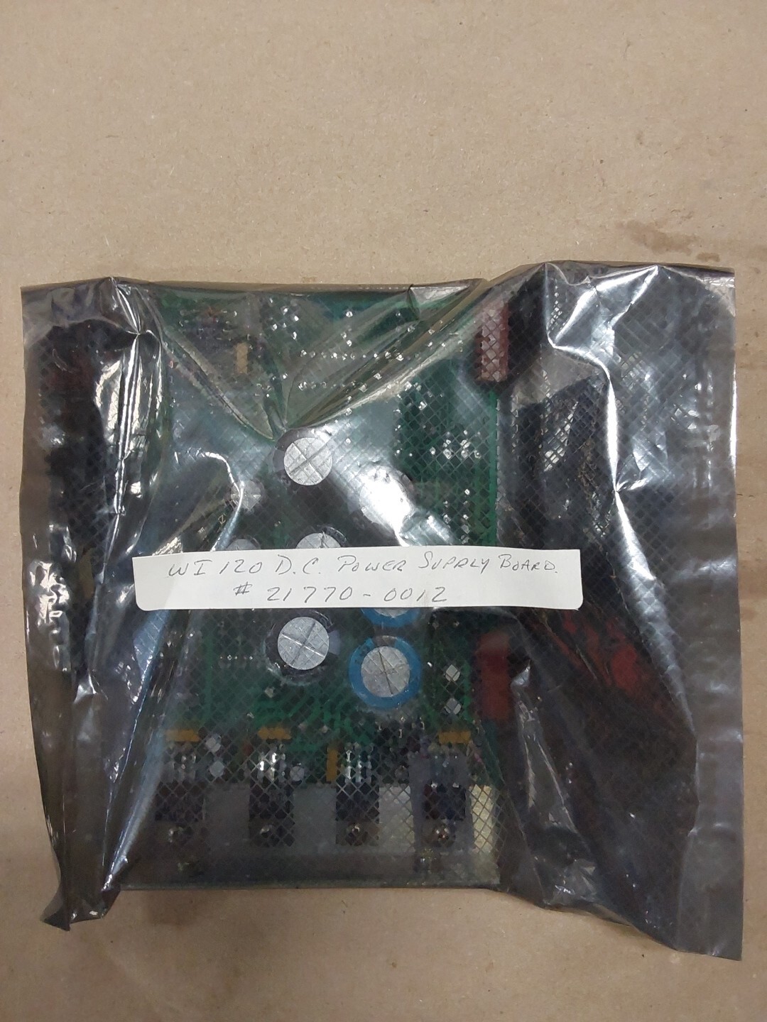 WEIGHTRONIX D21770- CPU BOARD 21770-0012 WI-120V