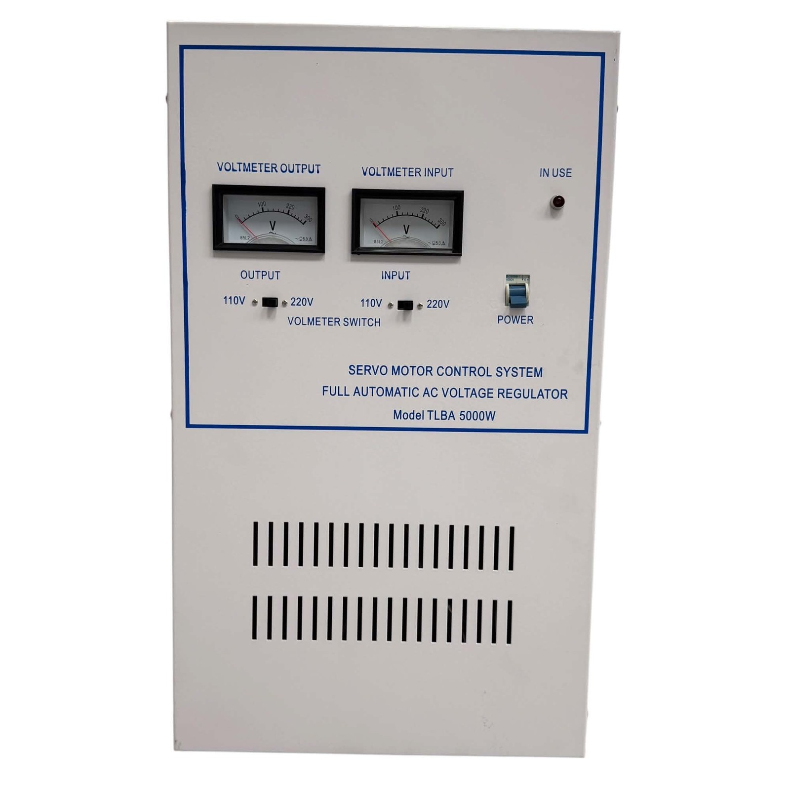 TLBA-5000W AC Automatic Voltage Regulator 5000W Servo Motor 140-260V Single Phas