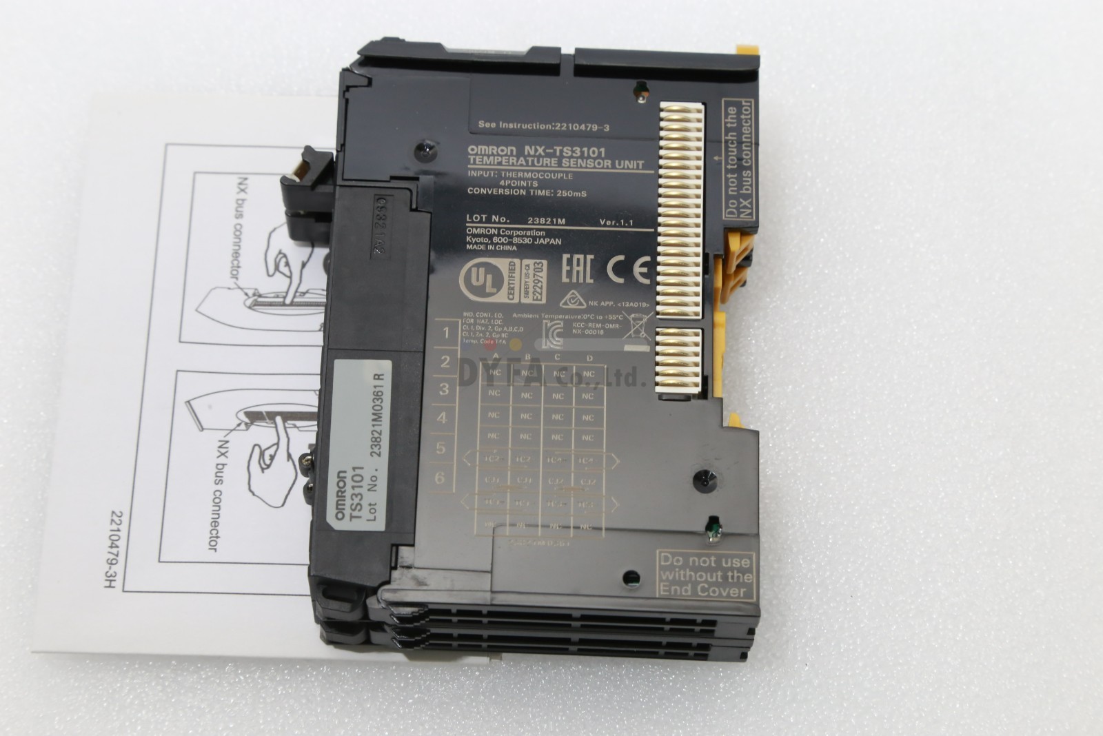 OMRON Genuine NIB NX-TS3101 Ver.1.1 Temperature Sensor Unit ELEC-I-3338=9A29