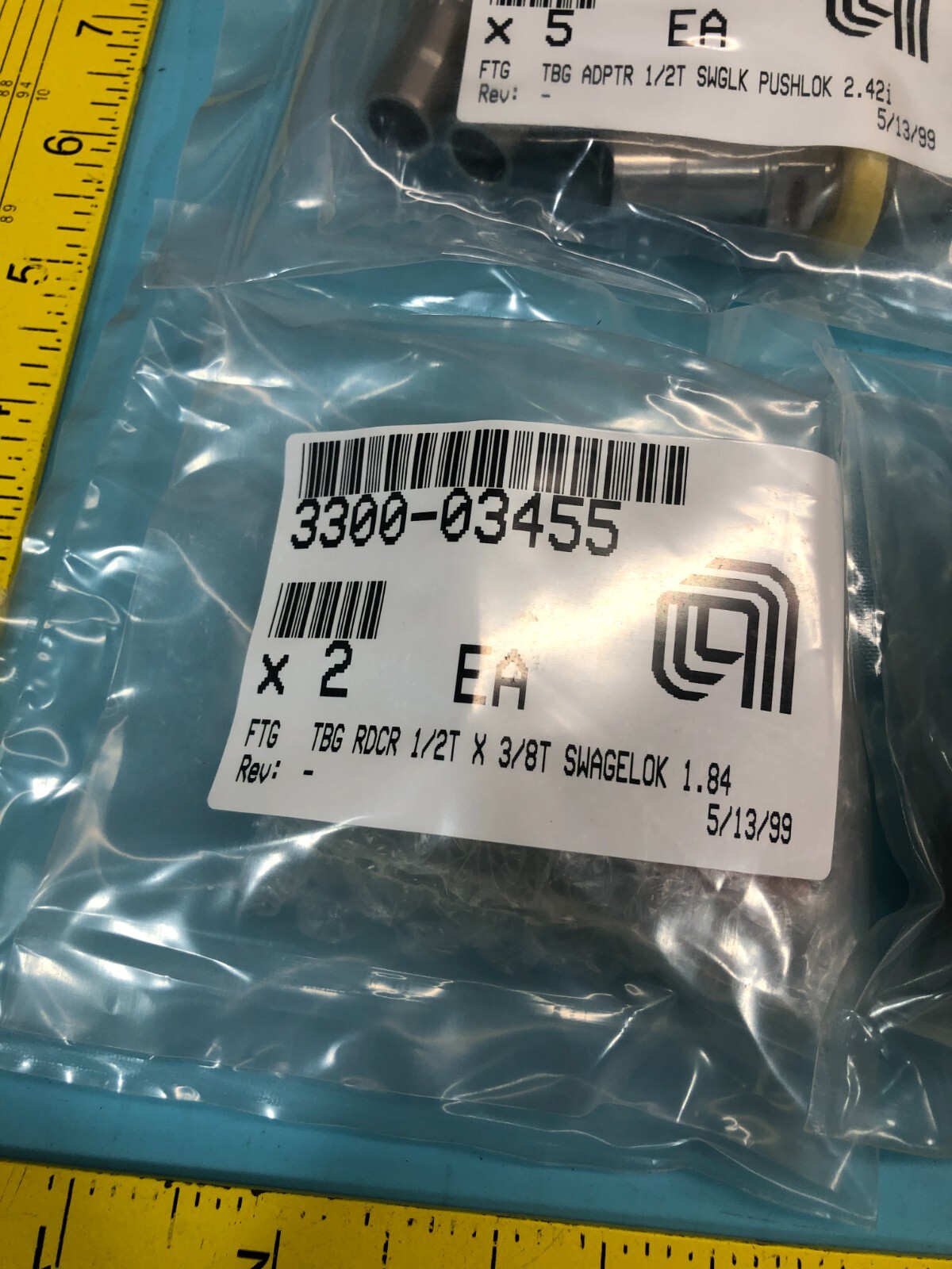 AMAT 0240-24261 Kit, 1/2in Exhaust Line Per CH-Integration, 0250-21842, 178807