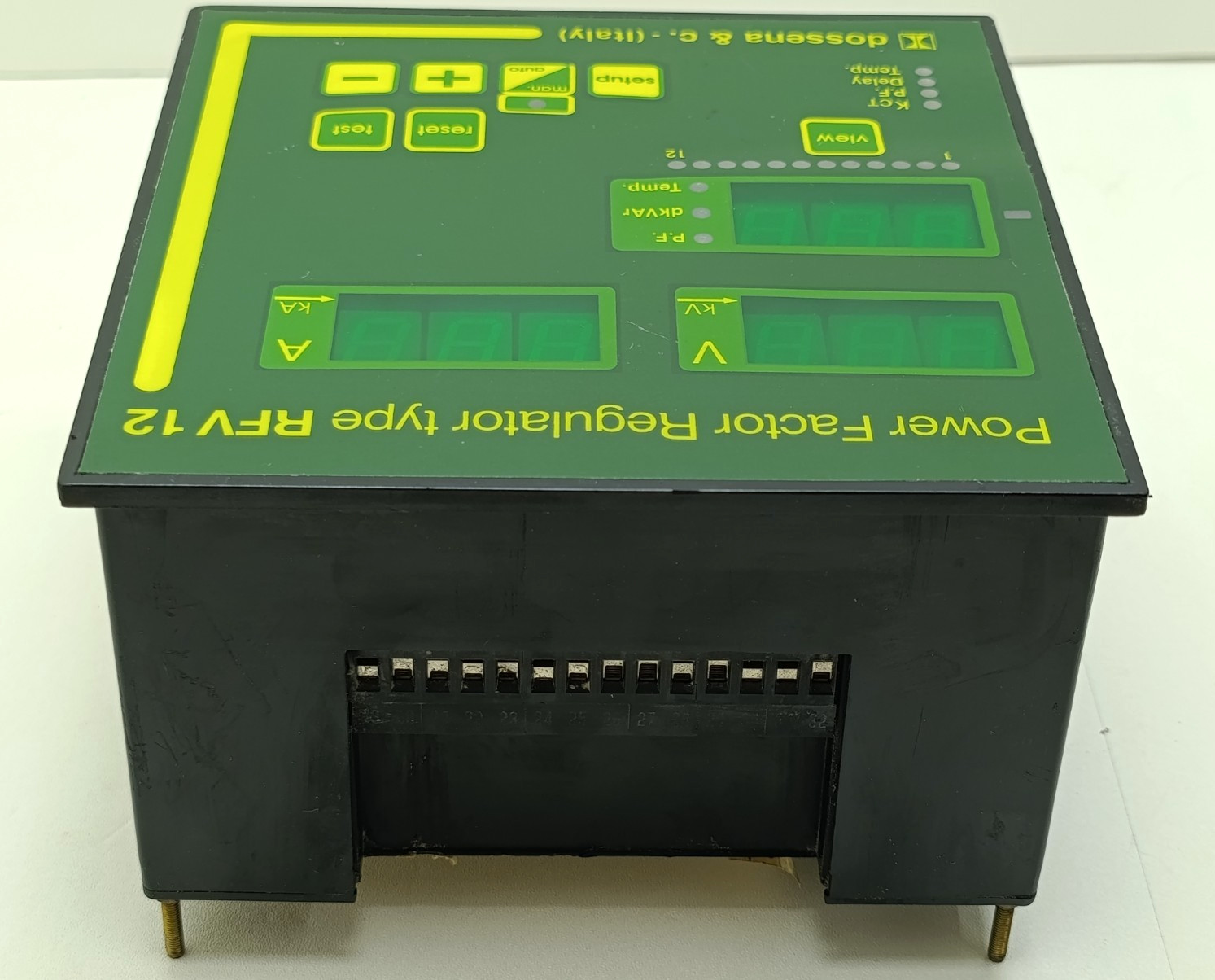Dossena & C. Automatic Power Factor Regulator Type RFV12 Correction / 400V 50Hz