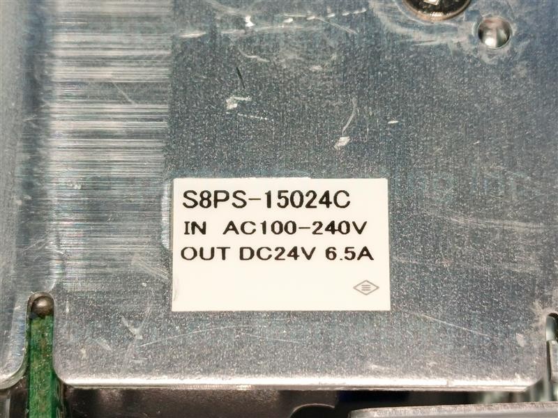 Lot 2pcs Omron S8PS-15024 C S8PS15024C Power Supply DC24V 6.5A 30Days Warranty