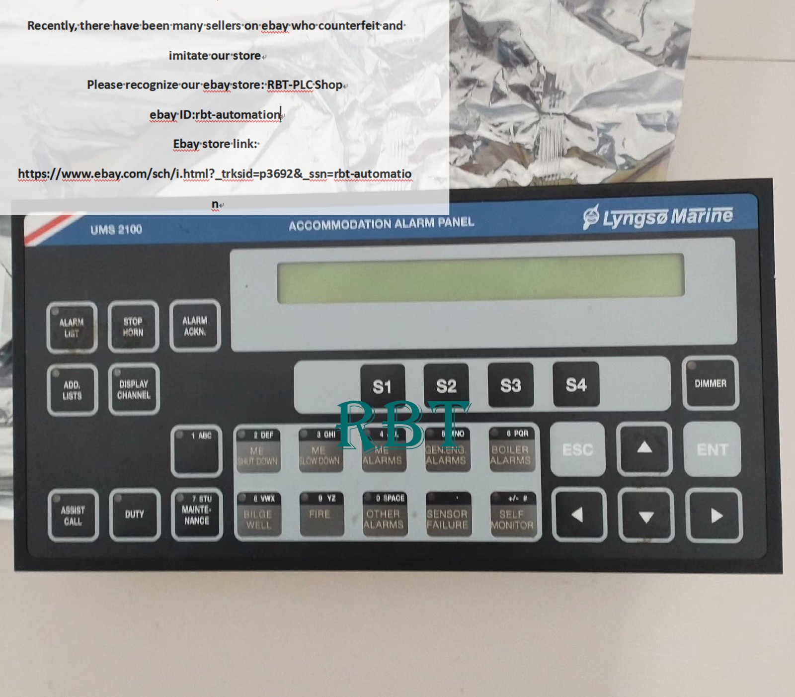 UMS2100 UMS2100 UMS2100 Alarm Panel Brand new