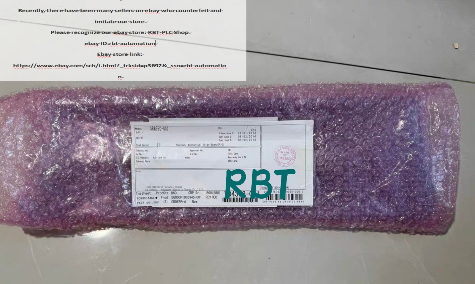 YOKOGAWA ARM55C-000 Relay Board brand new