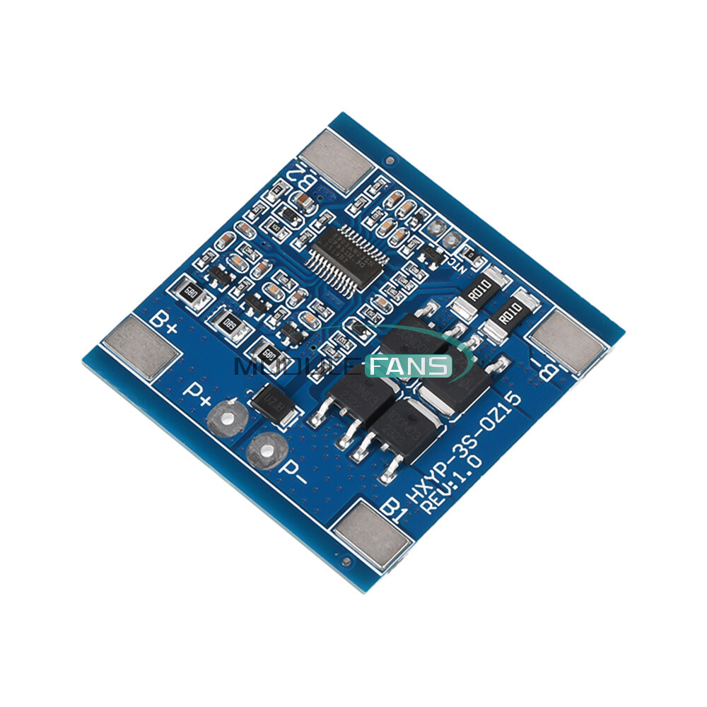 3S 12V 15/20/25/30A 18650 Li-ion Battery Charging Protection Board with Balance