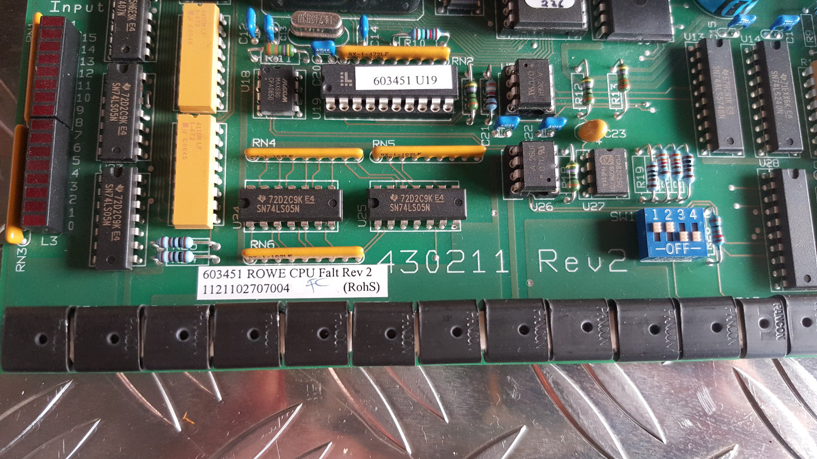 Rowe 603451 CPU Module Rev 2 /// 430211