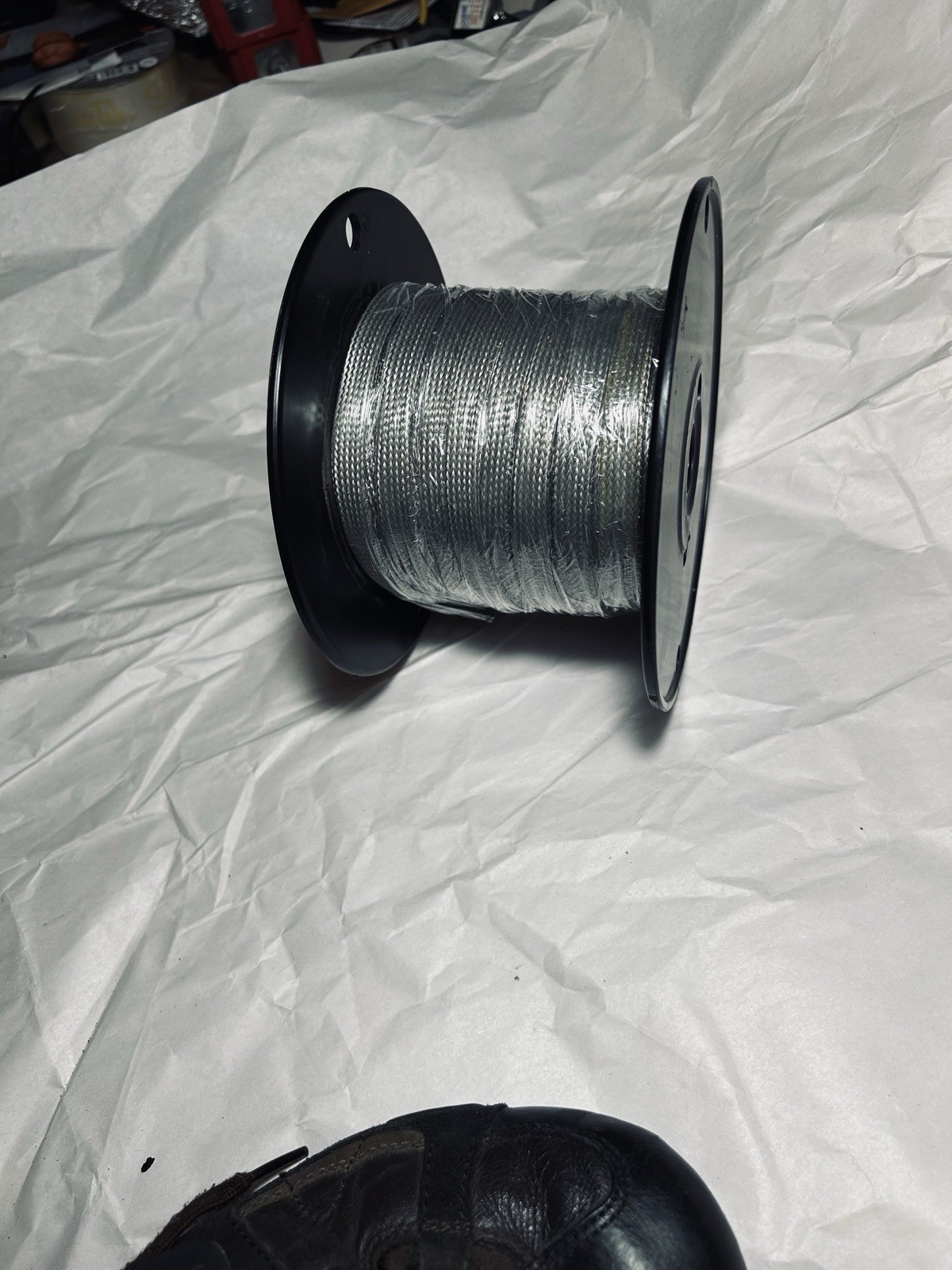 Allied Wire-New Roll-Tubular Braid, Mil-Spec AA59569A Tinned Copper 3/8”x100’