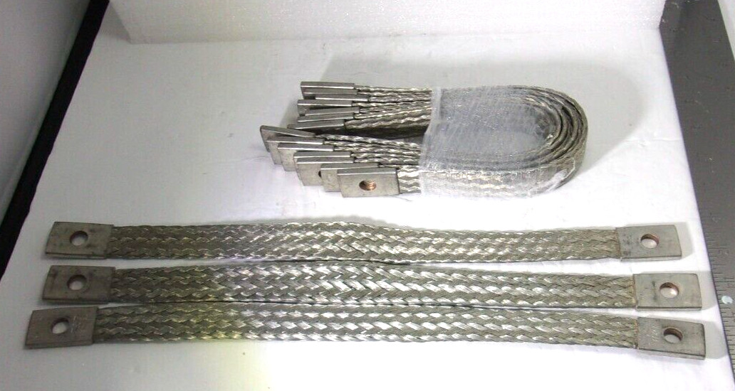 T&B Flexible Grounding Braid FBD16-1 Braided Grounding Strap 16″ Long x 1″ (1Pc)