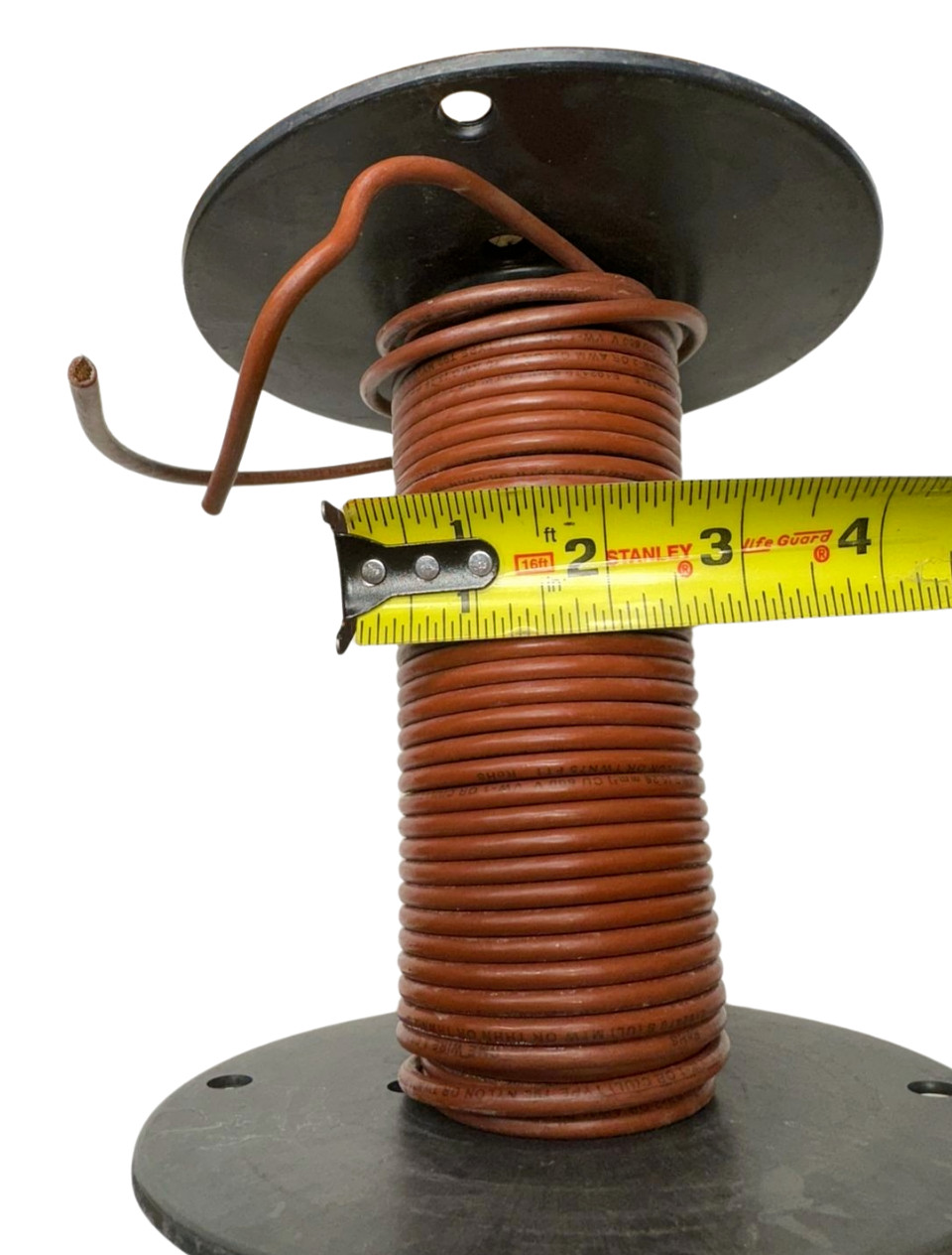 CME E102470 Brown Machine Tool Insulated Wire 10 AWG Approx 45′ Long, 2 lbs 3oz