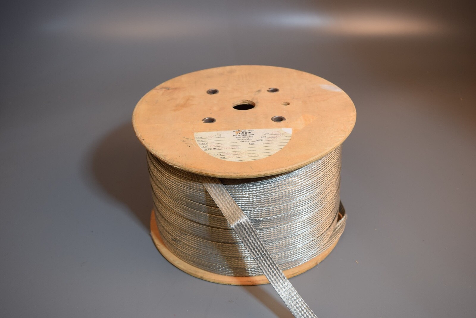 1000′ Metal 3/4″ BRAIDED GROUND STRAP GROUNDING Bare Copper Flat Braid Tubular