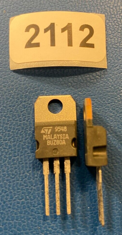 ST 9548 Malaysia BUZ80A MOSFET N-CH 800V 3.6A TO220AB IC’s