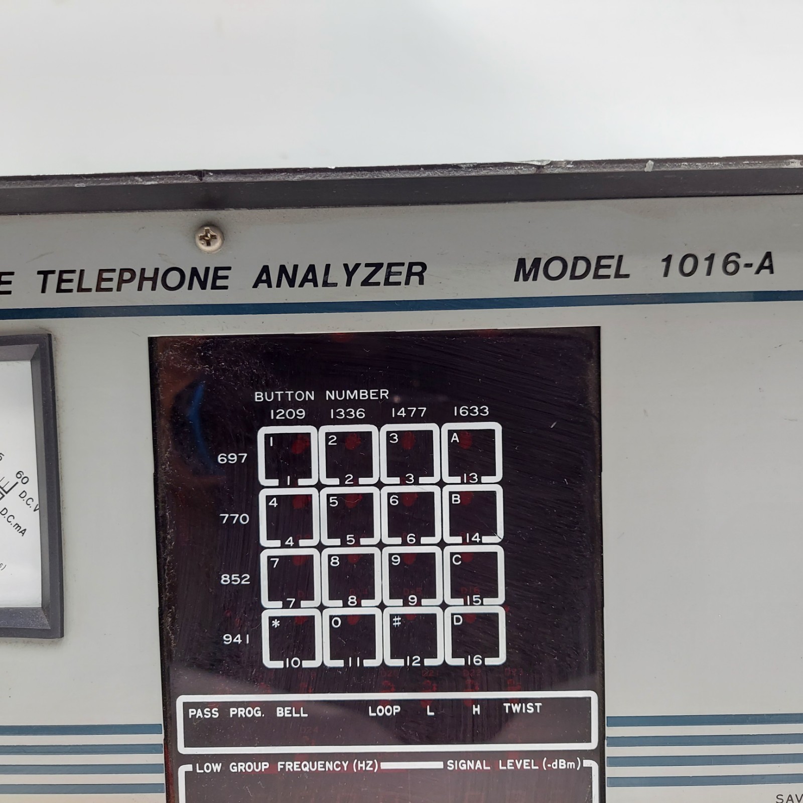 Sysgration 1016A 1016-A Tone Pulse Switchable Telephone Analyzer