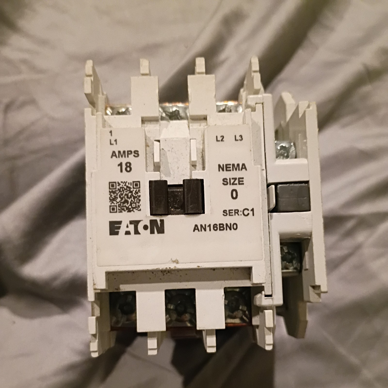 Eaton AN16BN0 Nema Size 0 18A Contactor Series C1