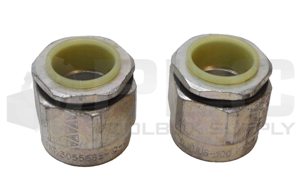LOT OF 2 NEW APPLETON HUB-100 CONDUIT HUB 1″ *READ*
