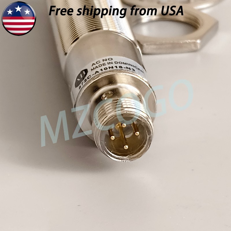 Fr Allen-Bradley 872C-A10N18-N3 20-250VAC 4Pin Inductive Proximity Sensor Switch