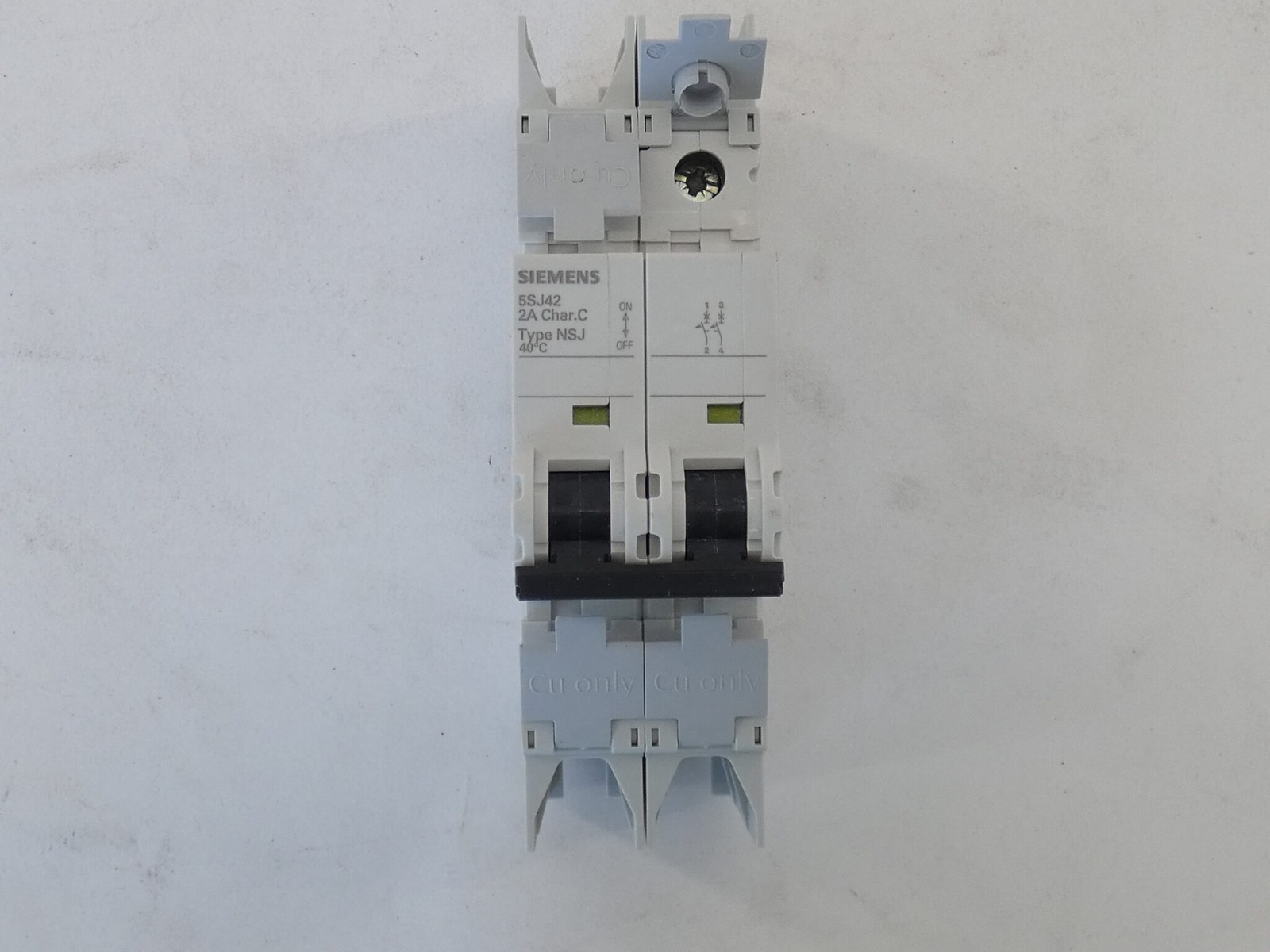 Siemens 5SJ4202-7HG42 Circuit Breaker 2A 2P – NEW Surplus!