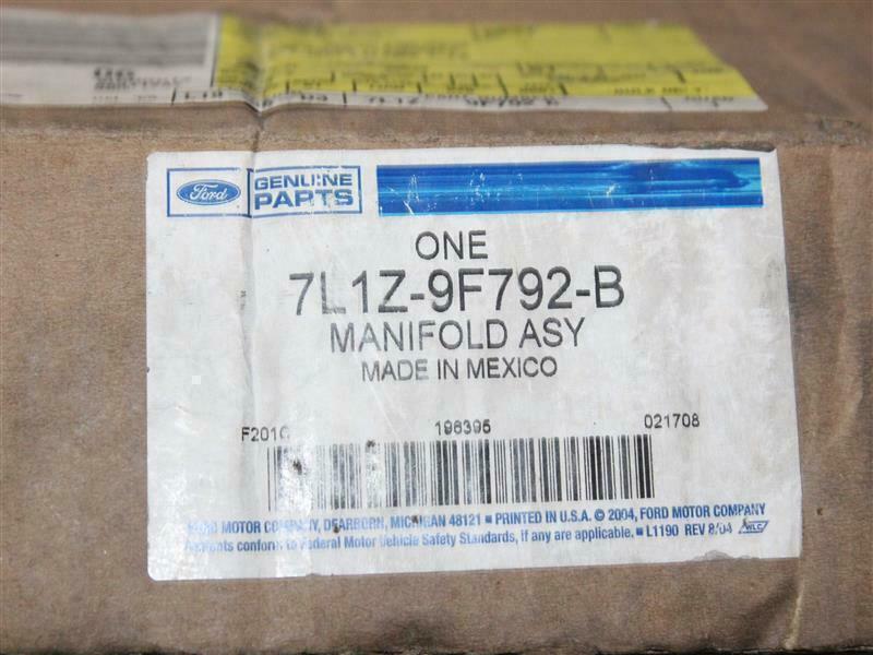 Ford 7L1Z-9F792-B 7L1Z9F792B Fuel Rail NEW NOB Expedited Shipping