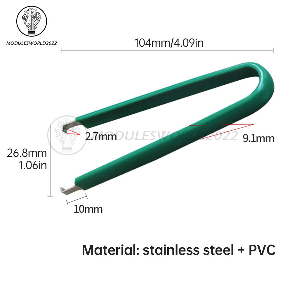 IC Chip Extractor Circuit ROM Mother Board Remover Puller Plier Tool PLCC U-Type