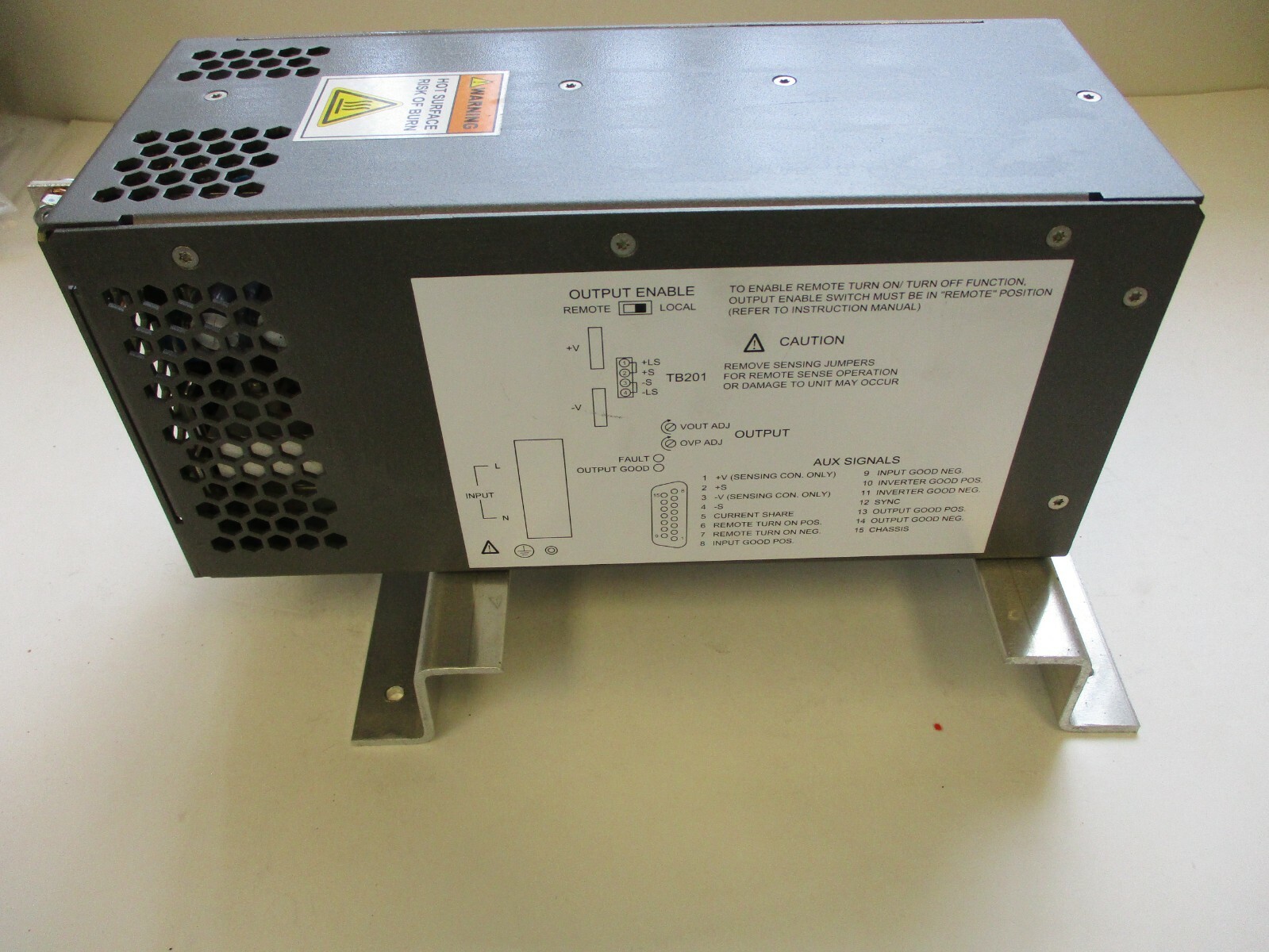 TDK-LAMBDA LZS-A500-3 REGULATED POWER SUPPLY WITH ALM BRACKETS, NEVER ENERGIZED