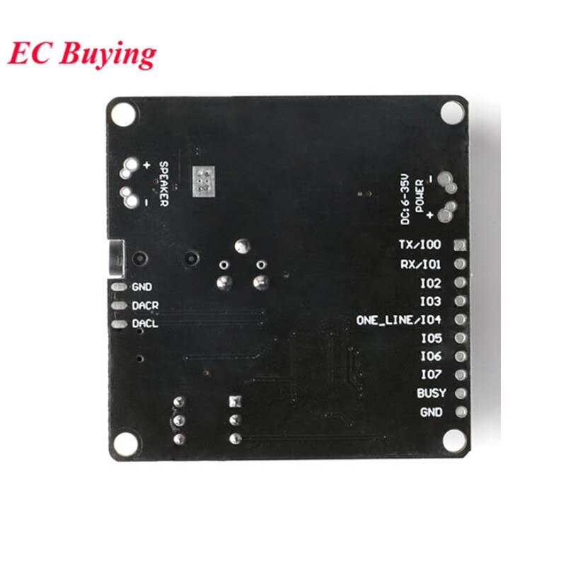 Voice Playback Module MP3 Music Player UART I/O Trigger Amplifier Board Module