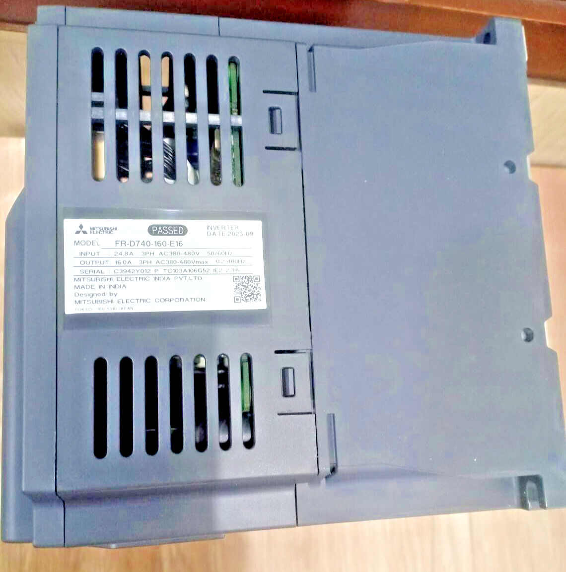1PC- MITSUBISHI FR-D740-160-E16 Variable Frequency Drive 3 – Phase, 7.5 KW- NEW
