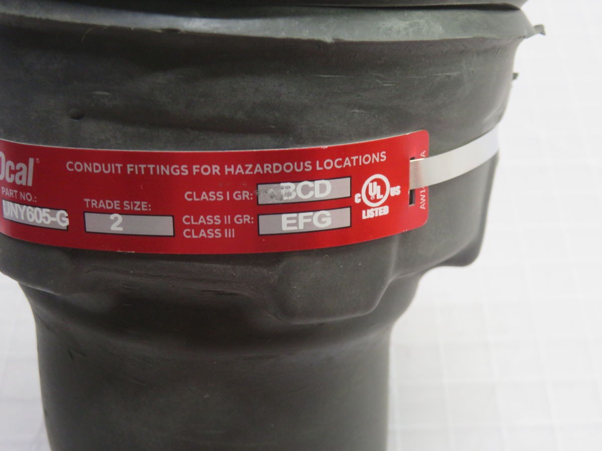OCAL UNY605-G PVC COATED UNY MALE UNION 2″ GRAY T266748