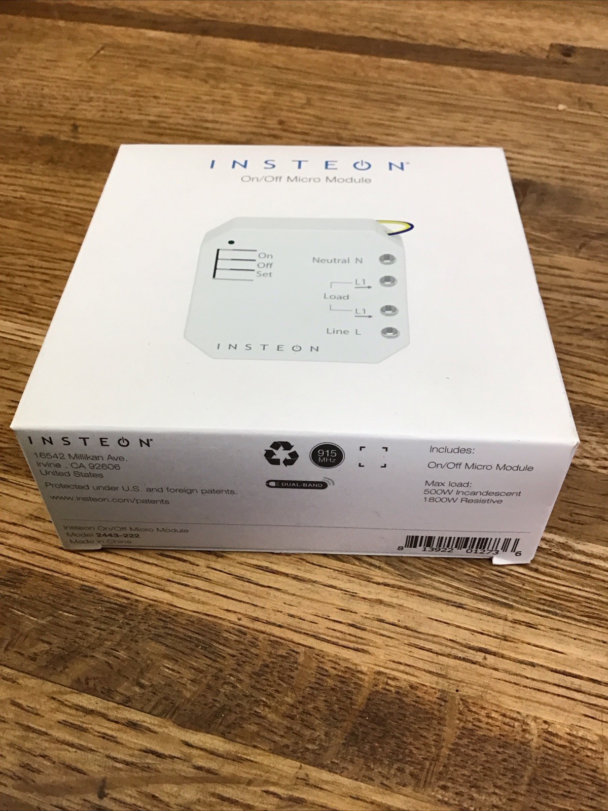 INSTEON 2443-222 Micro On/Off module New