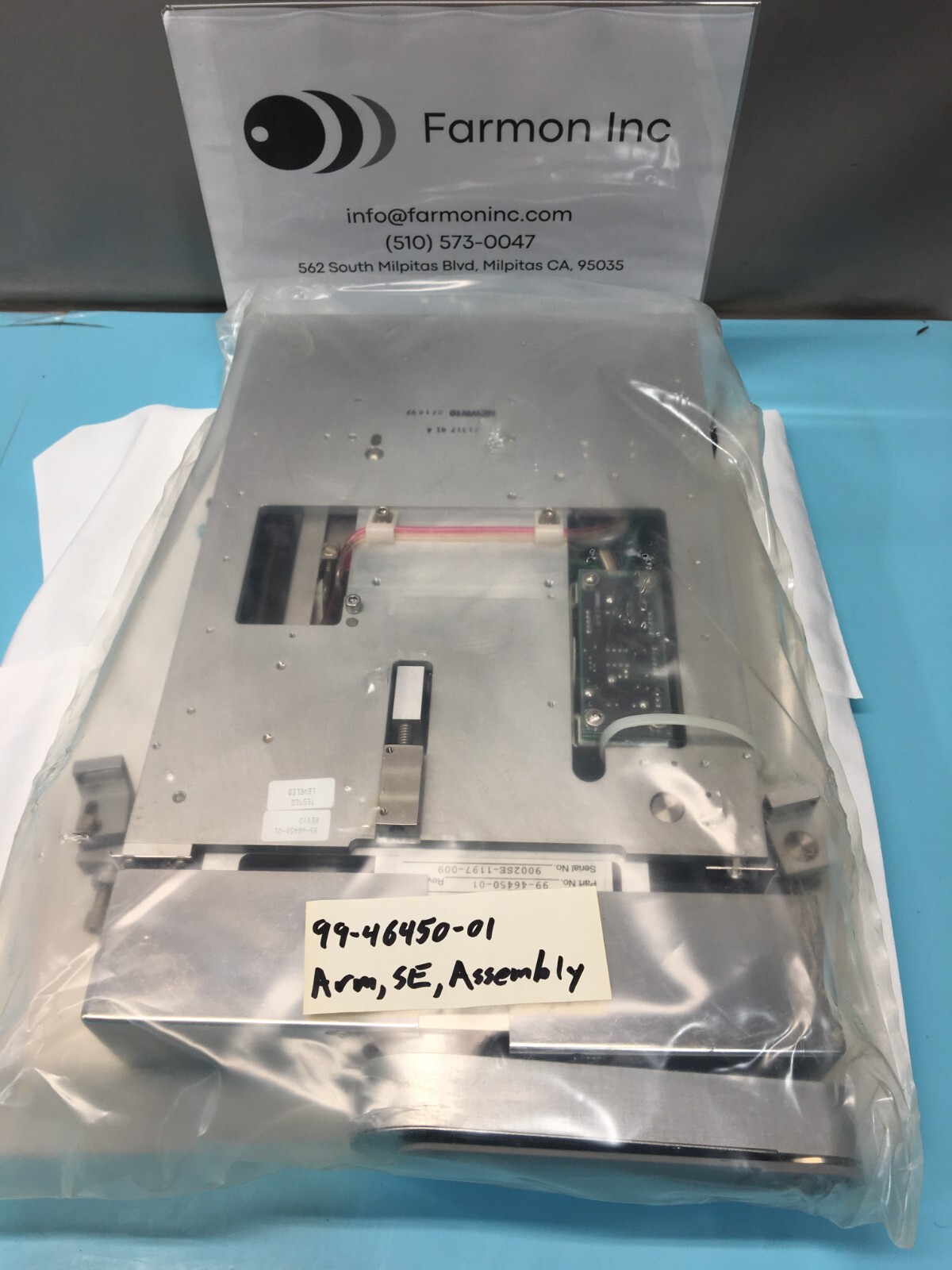 Silicon Valley Group SVG 99-46450-01 Wafer Shuttle Arm Robot Assy SE, 149453