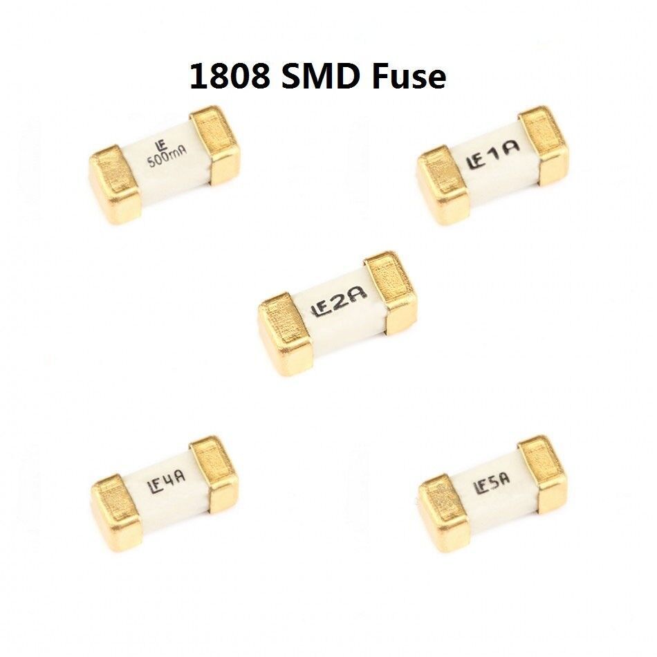 1808 SMD Fuse 125V, 0.5A 1A 2A 3A 4A 5A 10A Fast Acting Quick Blow Fuses