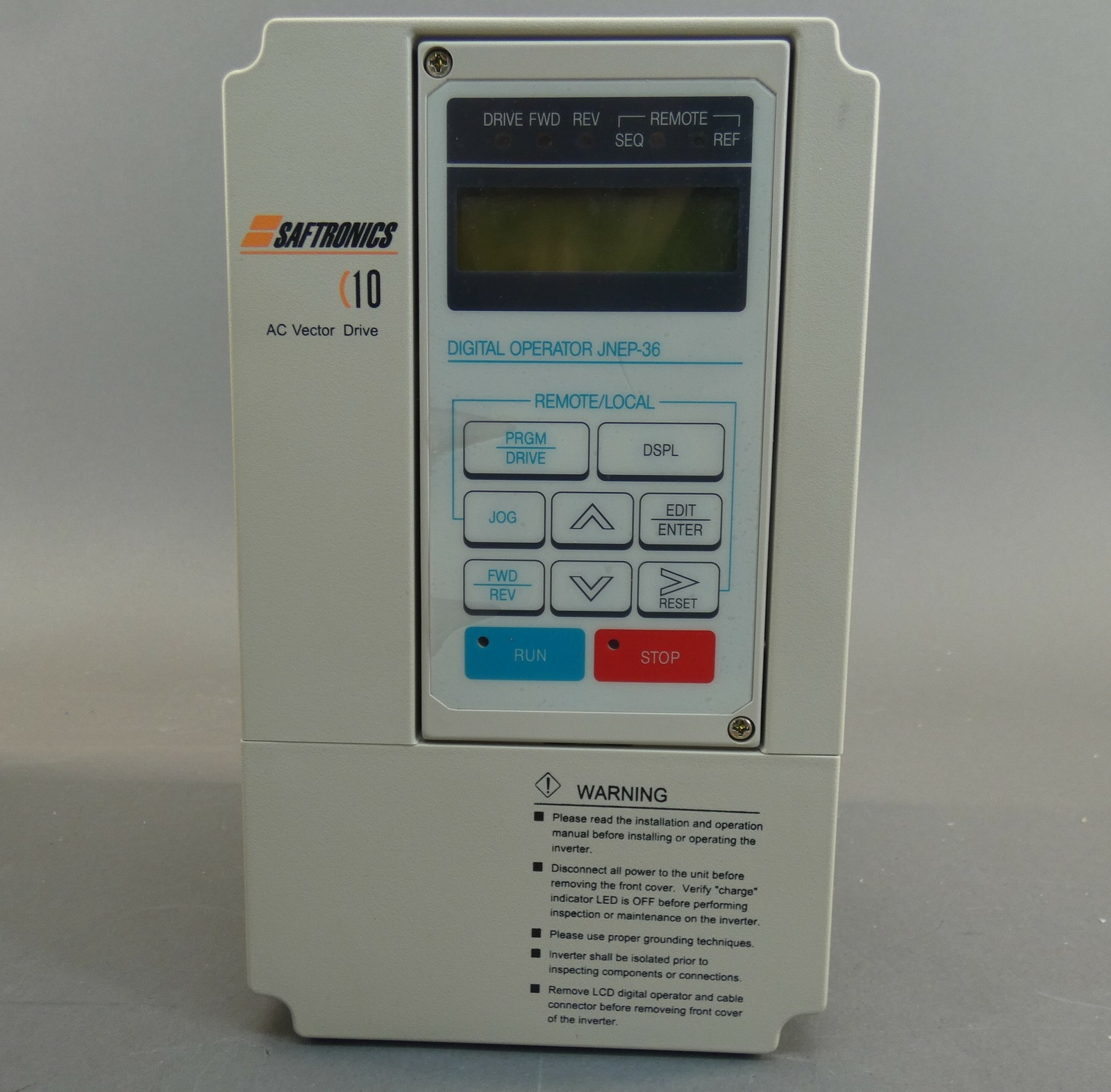 Saftronics C10 2001-1, AC Motor Drive VFD 230V 4.8A – NEW Surplus!