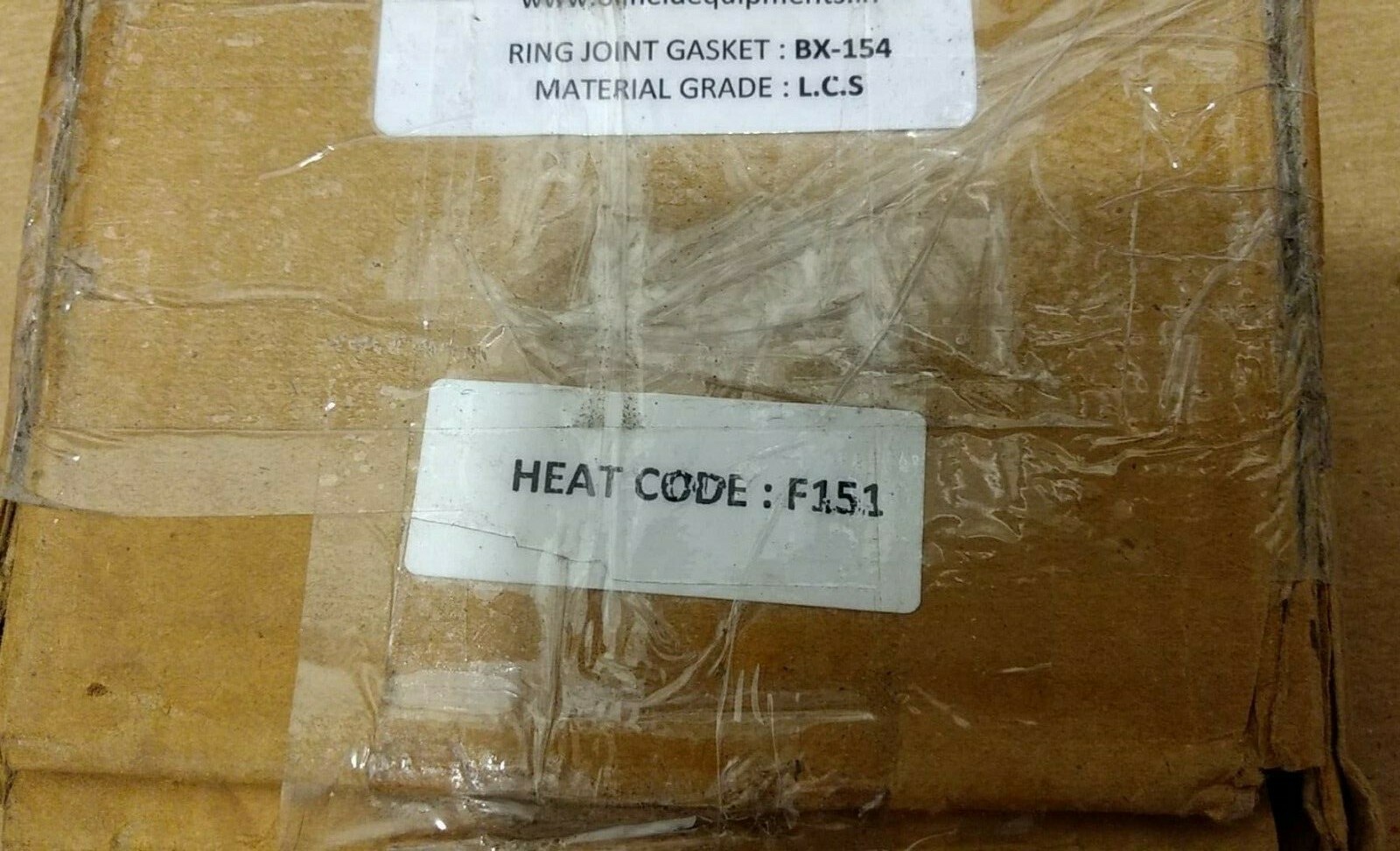 Ring Joint Gasket BX-154 Zinc-Plated LCS RTJ Ring Gasket