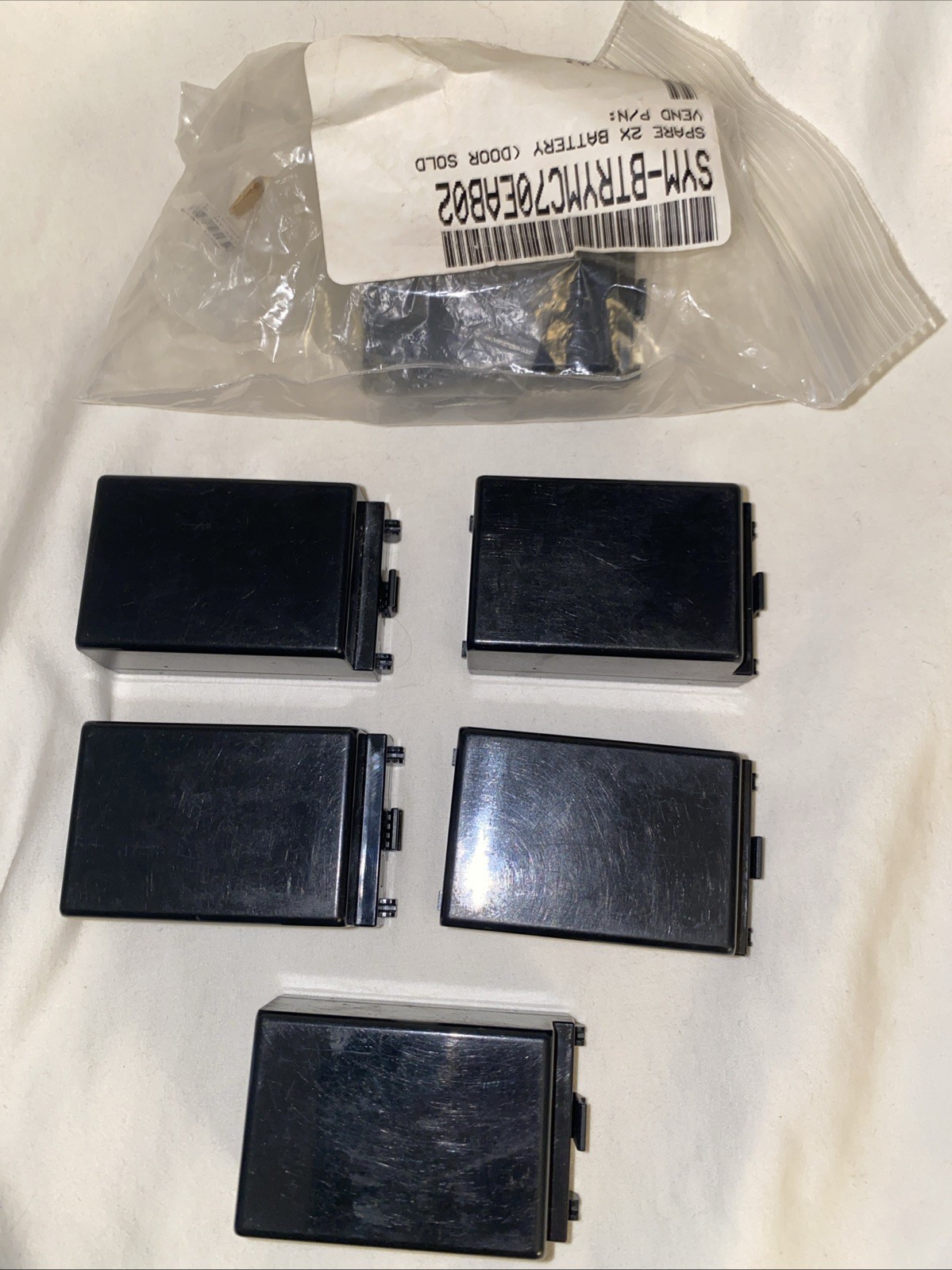 Lot of 6 Barcode Scanner Battery 82-71364-01 Symbol 3.7V 3600mAh Ext. Li-Ion